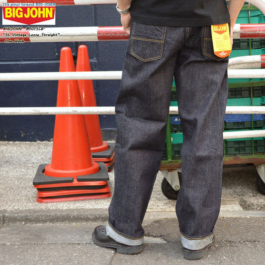 BIG JOHN "M101SLB" SL Vintage Loose Straight