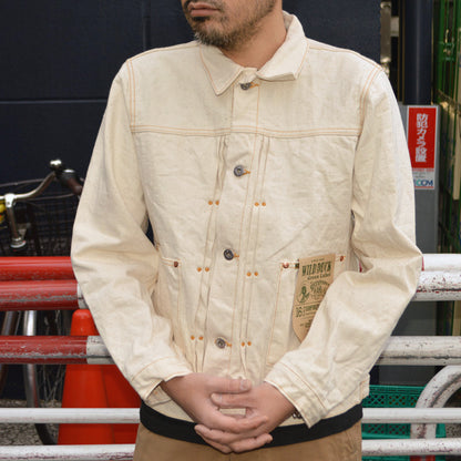 BIG JOHN、M6013RC、GR LABEL WILD DUCK JACKET Natural
