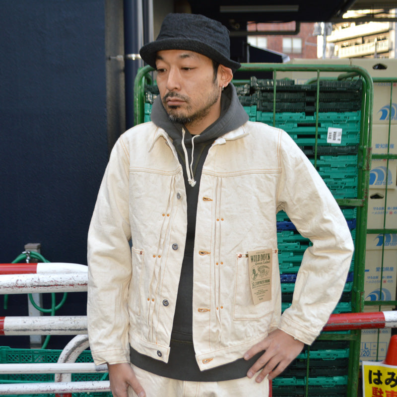 BIG JOHN、M6013RC、GR LABEL WILD DUCK JACKET Natural