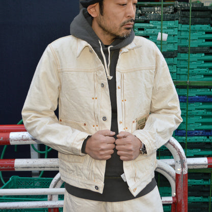 BIG JOHN、M6013RC、GR LABEL WILD DUCK JACKET Natural