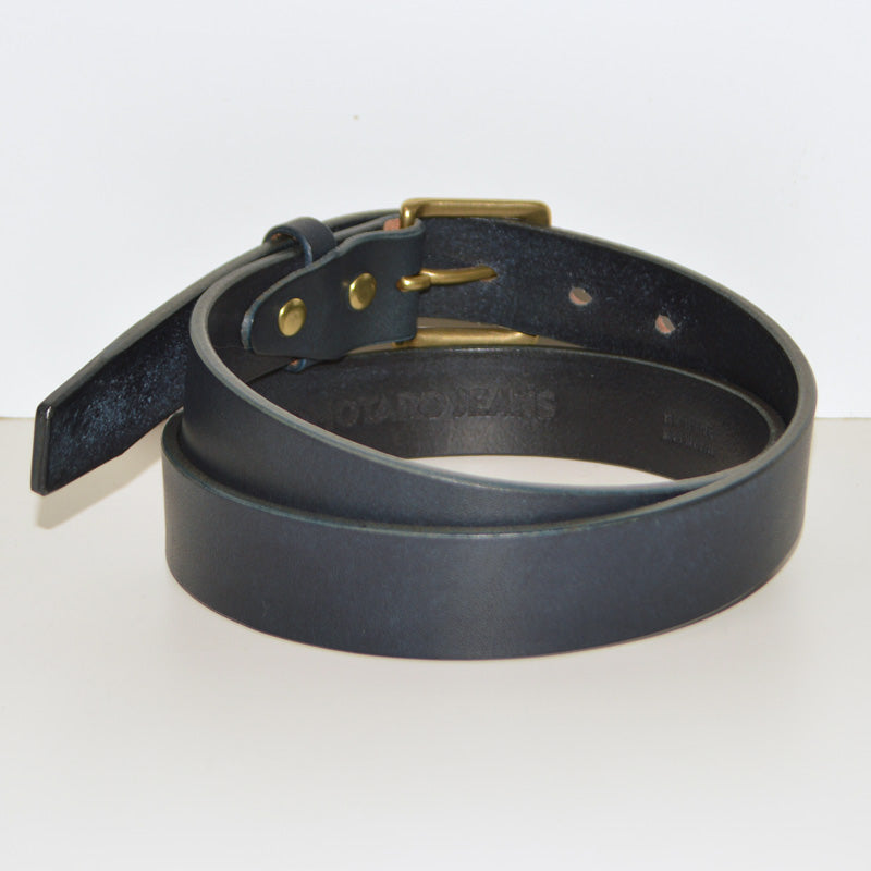 MOMOTARO JEANS ”MMGD1003” LEATHER BELT -BENZ