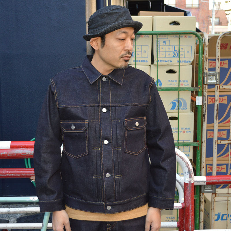 MOMOTARO JEANS "MMGJ0002" #002 STANDARD DENIM JACKET 2nd 14.7oz