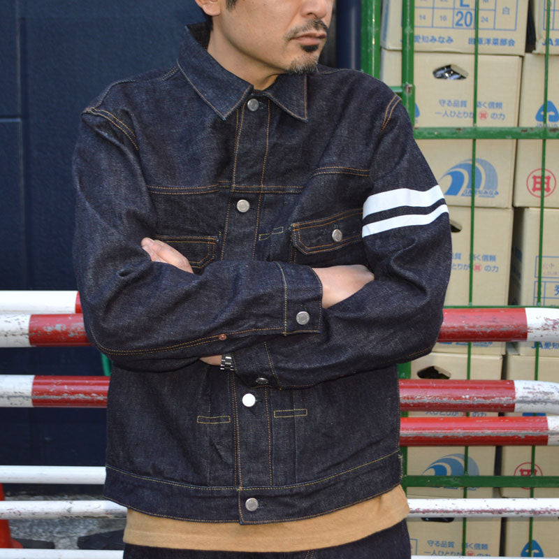 MOMOTARO JEANS "MMGJ0102" #002 CLASSIC DENIM JACKET 2nd 15.7oz