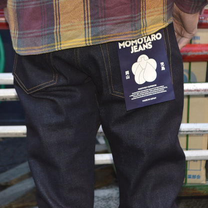 MOMOTARO JEANS "MMJB0200" #200 STANDARD TAPERED BUTTON 14.7oz