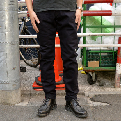 Black Friday!! 20%OFF!! MOMOTARO JEANS "MXJE3100" 15.7oz ID×BK NARROW TAPERED