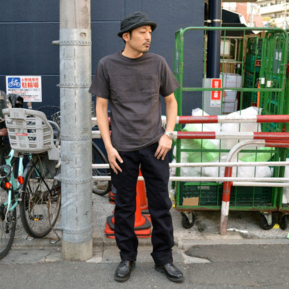 Black Friday!! MOMOTARO JEANS "MXJE3201" 15.7oz ID×BK SLIM STRAIGHT