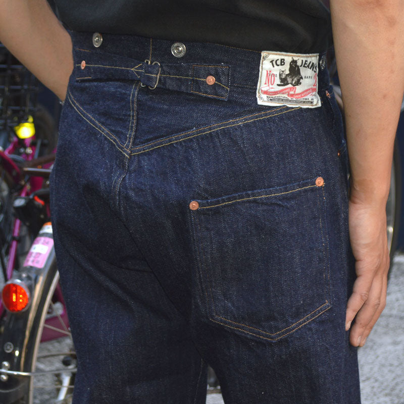 Black Friday!! 20%OFF!! TCB jeans "No.2 Jeans 1890" 11.4oz Jeans