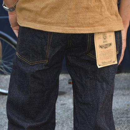 ONI DENIM "ONI-200" 15oz Low Tension Denim Wide Straight