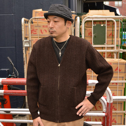 ORGUEIL "OR-9107" Ribbed Knit Cardigan