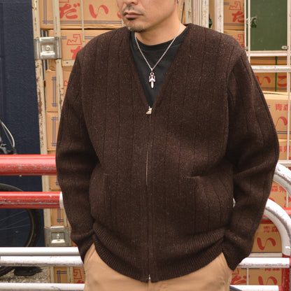 ORGUEIL "OR-9107" Ribbed Knit Cardigan