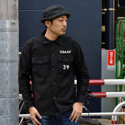 Black Friday!! 30%OFF!! PHERROW'S "24S-PAAFJ1" Military Shirt Jacket