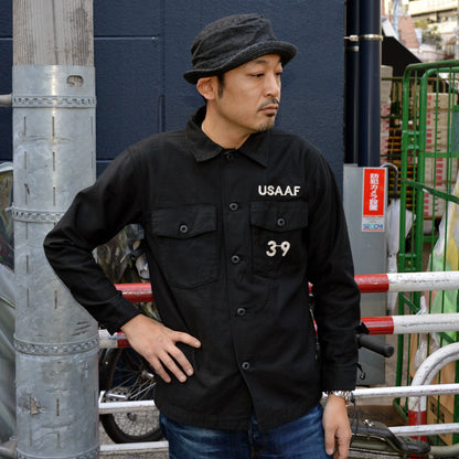 Black Friday!! 30%OFF!! PHERROW'S "24S-PAAFJ1" Military Shirt Jacket