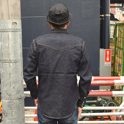 TCB jeans "Ranchman Shirt Denim" Denim Western Shirt