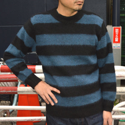 JELADO "RG13839" Crew neck mohair knit "Lithium"