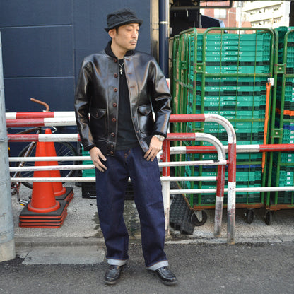 KOJIMA GENES "RNB-102WW" 15oz Selvedge Piped Wide Denim