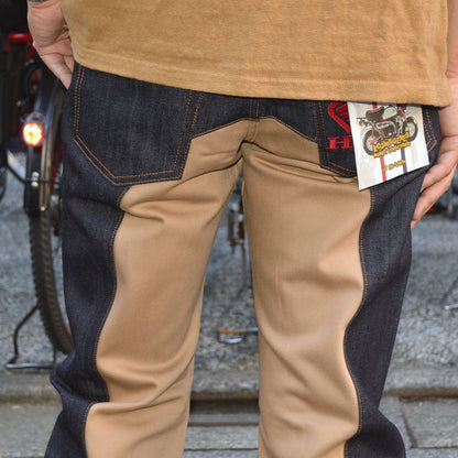 Black Friday!! 30%OFF!! KOJIMA GENES  "RNB-1059HM" HONDA Collaboration Monkey Combo Pants