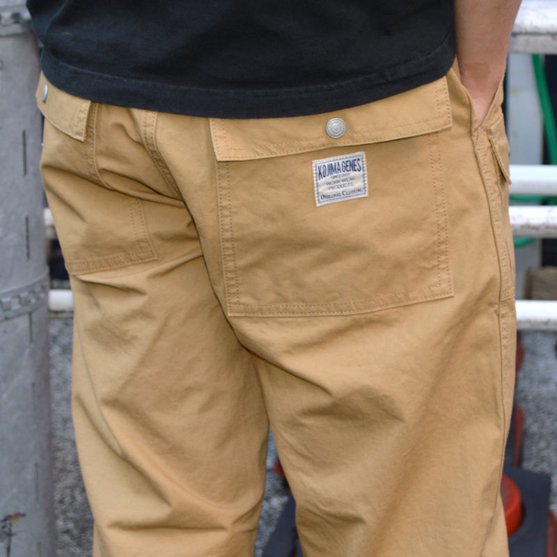 KOJIMA GENES  "RNB-1395" ALBERTON ARMY DUCK BUSH PANTS