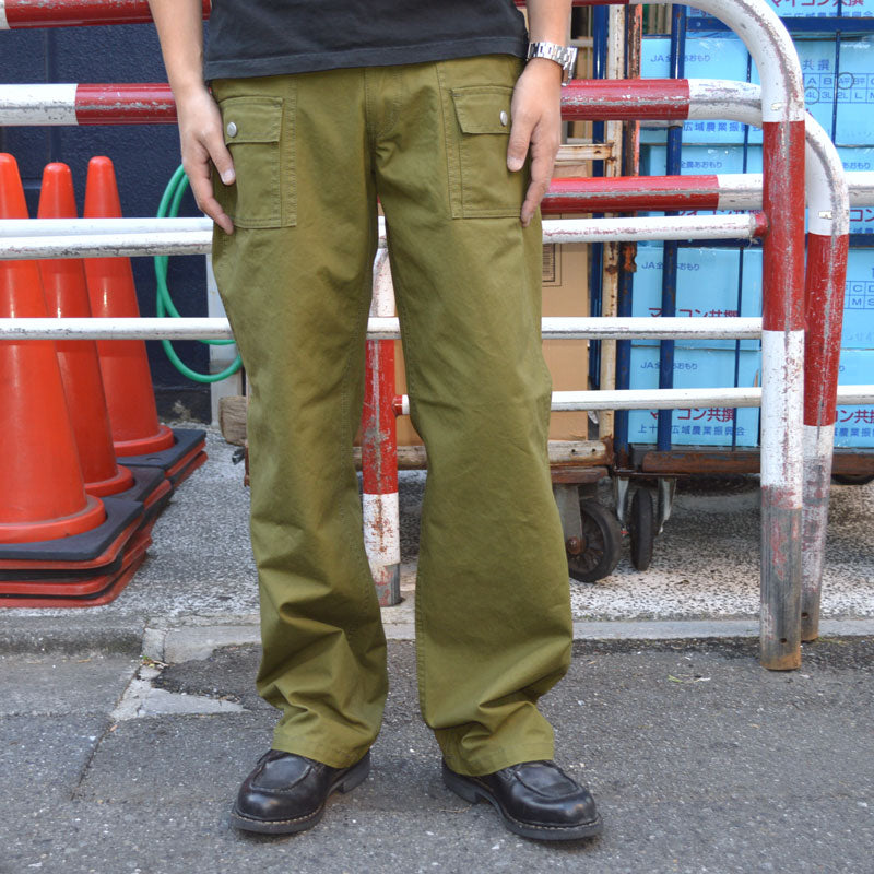 KOJIMA GENES  "RNB-1395" ALBERTON ARMY DUCK BUSH PANTS