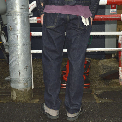 FULL COUNT "S0105W-24" ※Threads already cut※ WW2 Model Brown Cotton Denim Pants