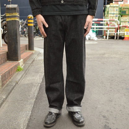 FULL COUNT "S0105BKSS" WWII Model 11.5oz Black Denim Pants