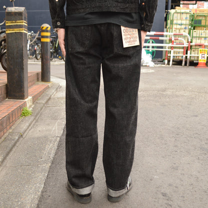 FULL COUNT "S0105BKSS" WWII Model 11.5oz Black Denim Pants
