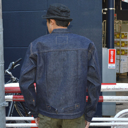 Dead Stock Blue  (WARE HOUSE)  "Lot. S2001XX (2000XX) WITH BLANKET" DENIM JACKET WW2Model