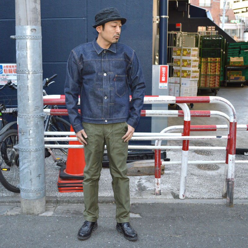 Dead Stock Blue  (WARE HOUSE)  "Lot. S2001XX (2000XX) WITH BLANKET" DENIM JACKET WW2Model