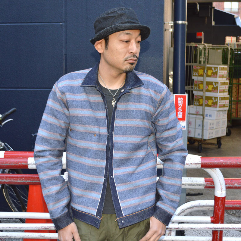 Dead Stock Blue  (WARE HOUSE)  "Lot. S2001XX (2000XX) WITH BLANKET" DENIM JACKET WW2Model