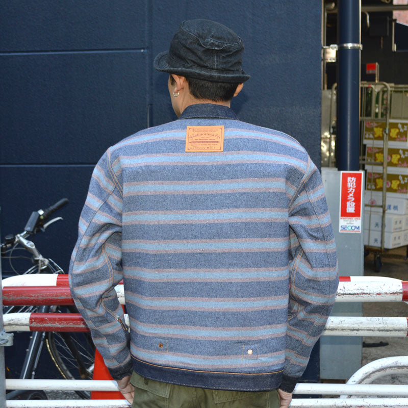 Dead Stock Blue  (WARE HOUSE)  "Lot. S2001XX (2000XX) WITH BLANKET" DENIM JACKET WW2Model