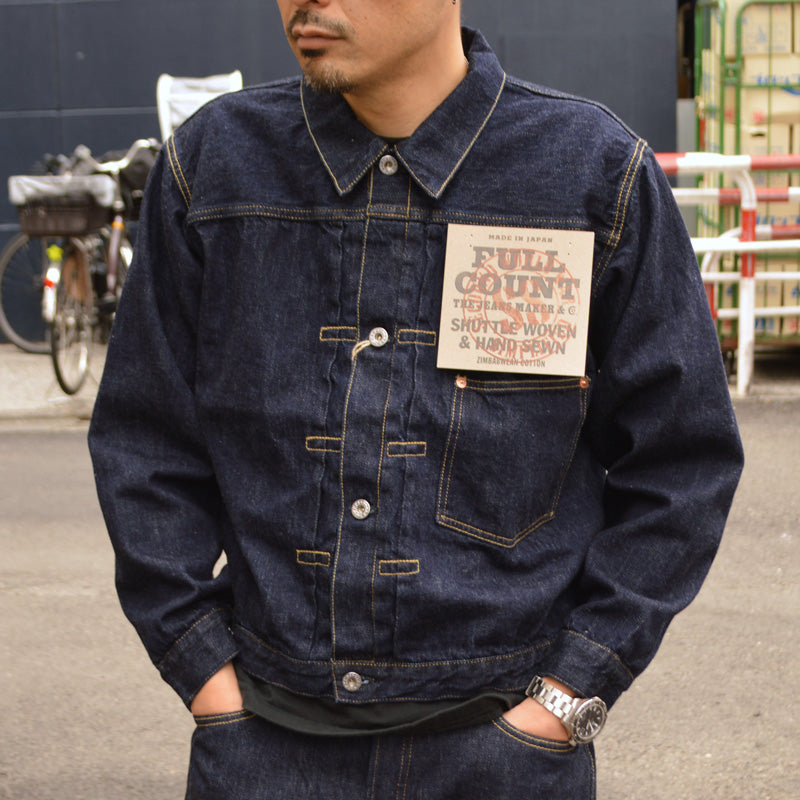 FULL COUNT "S2107SS" WWII Model 11.5oz Denim Jacket
