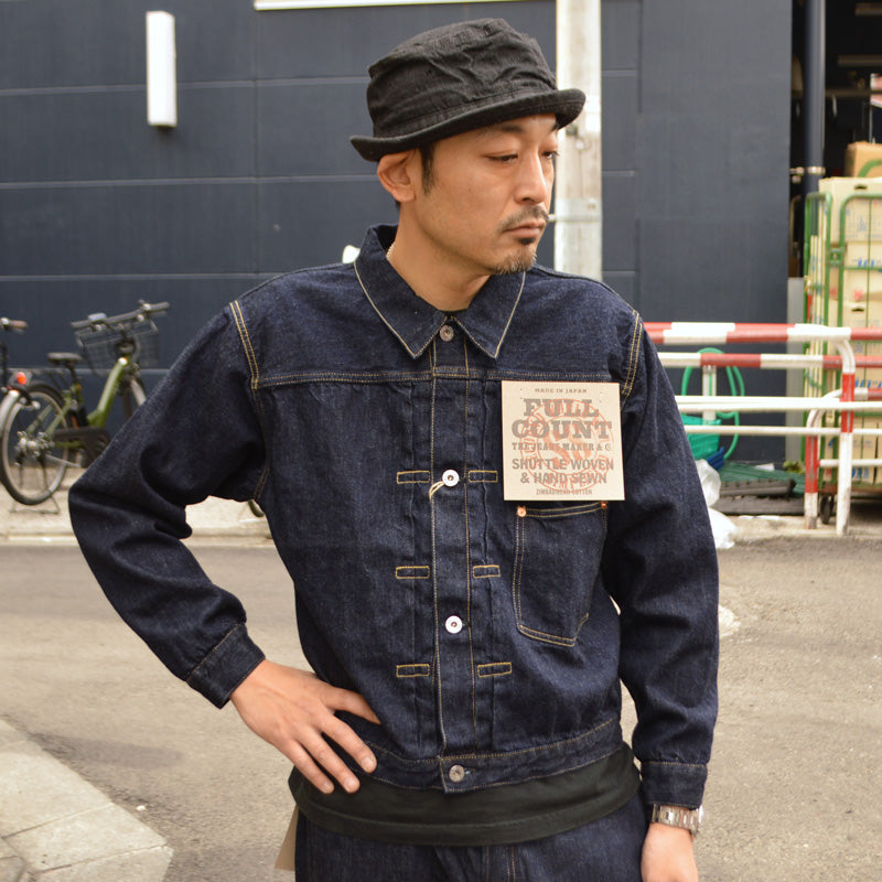 FULL COUNT "S2107SS" WWII Model 11.5oz Denim Jacket