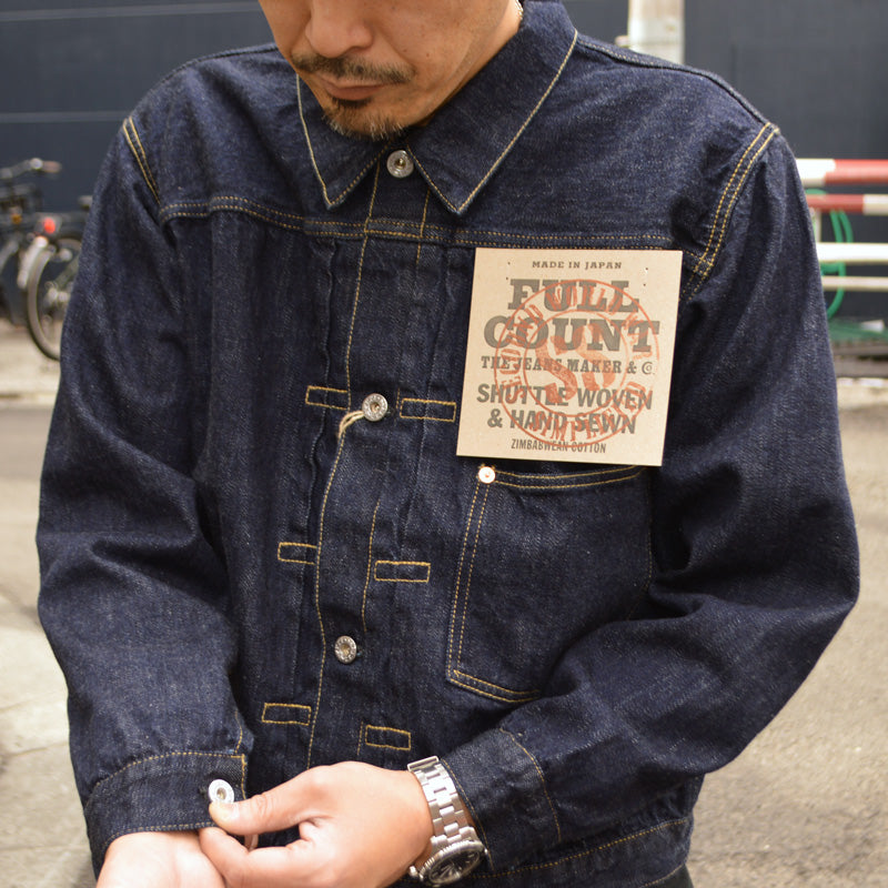 FULL COUNT "S2107SS" WWII Model 11.5oz Denim Jacket
