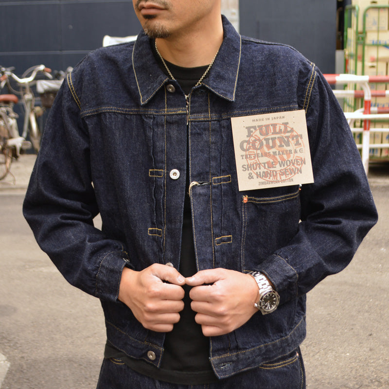 FULL COUNT "S2107SS" WWII Model 11.5oz Denim Jacket