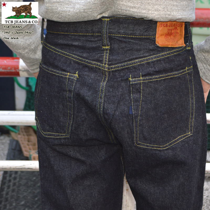 TCB jeans "S40's Jeans 14oz"