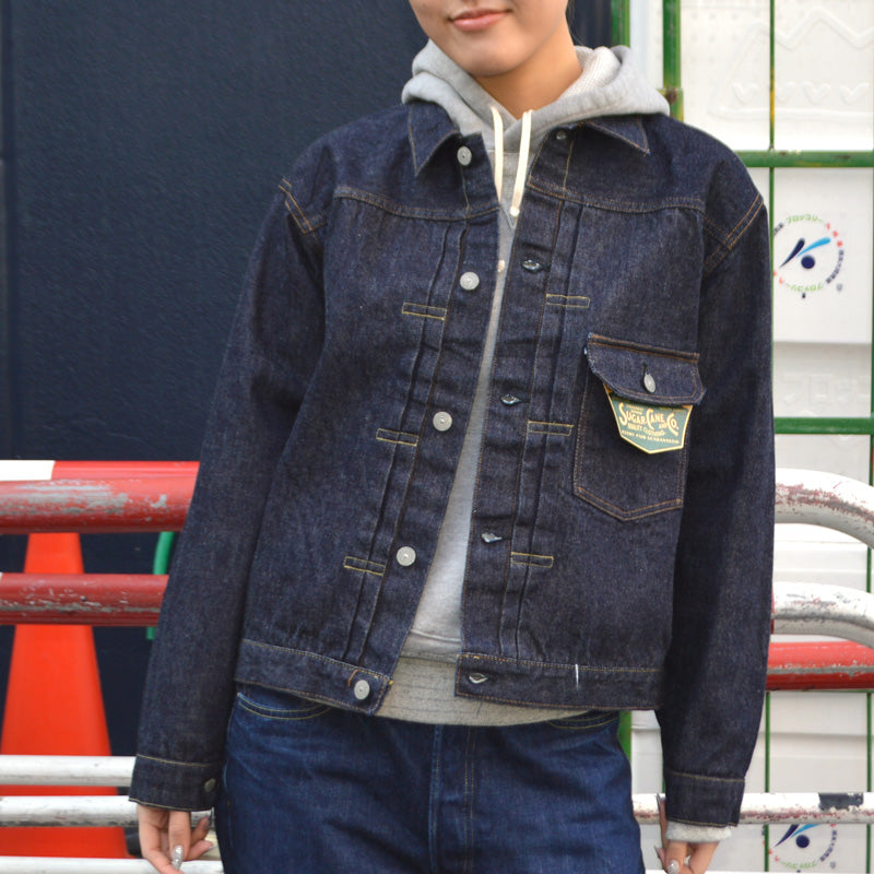 SUGAR CANE "SC11936" 13oz. Denim Blouse 1936 Model