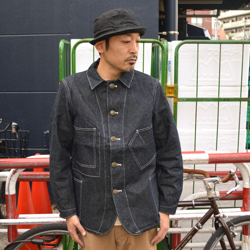 SUGAR CANE "SC15920" 10.5oz.  SUGAR CANE DENIM WORK COAT