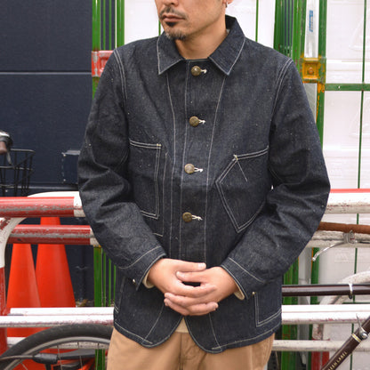 SUGAR CANE "SC15920" 10.5oz.  SUGAR CANE DENIM WORK COAT