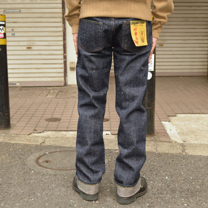 SUGAR CANE "SC40301" Sugar Cane 14oz Ryukyu Indigo Mixed Left Hand Denim Okinawa Regular Straight