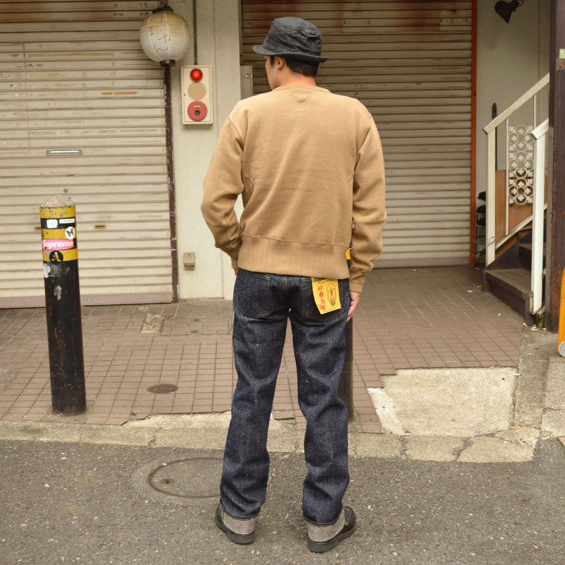 SUGAR CANE "SC40301" Sugar Cane 14oz Ryukyu Indigo Mixed Left Hand Denim Okinawa Regular Straight