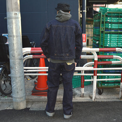 SUGAR CANE "SC42025" 13oz. Denim Waist Overalls 2025 Model (Wide Leg)