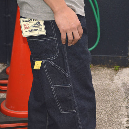 SUGAR CANE "SC42495" 11oz. Blue Denim Work Pants 11oz