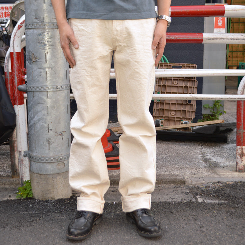 STUDIO D'ARTISAN "SD-1001E" 15oz GL3 Ecru Regular Straigh