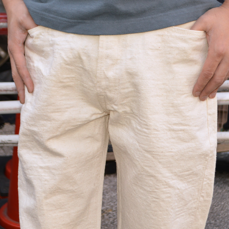 STUDIO D'ARTISAN "SD-1001E" 15oz GL3 Ecru Regular Straigh
