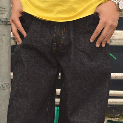 STUDIO D'ARTISAN "SD-104" 15oz Relax Wide Straight