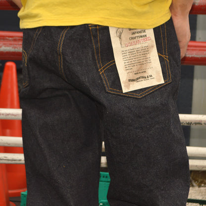 STUDIO D'ARTISAN "SD-104" 15oz Relax Wide Straight