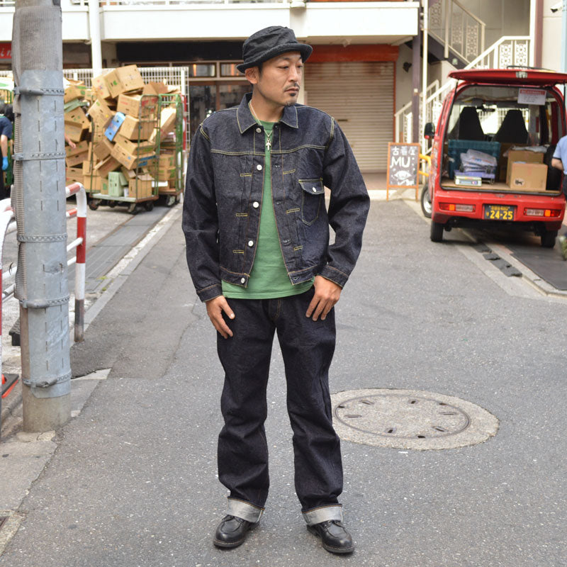 STUDIO D'ARTISAN SD-411 1stタイプ Gジャン 100番台1stタイプデニムジャケット【SD-411】 – STUDIO D