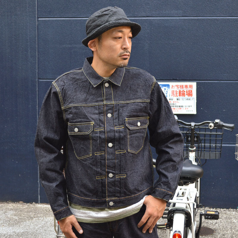 STUDIO D'ARTISAN "SD-412" 15oz Right Hand Denim Type 2 Denim Jacket