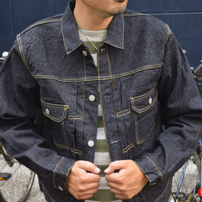 STUDIO D'ARTISAN "SD-412" 15oz Right Hand Denim Type 2 Denim Jacket