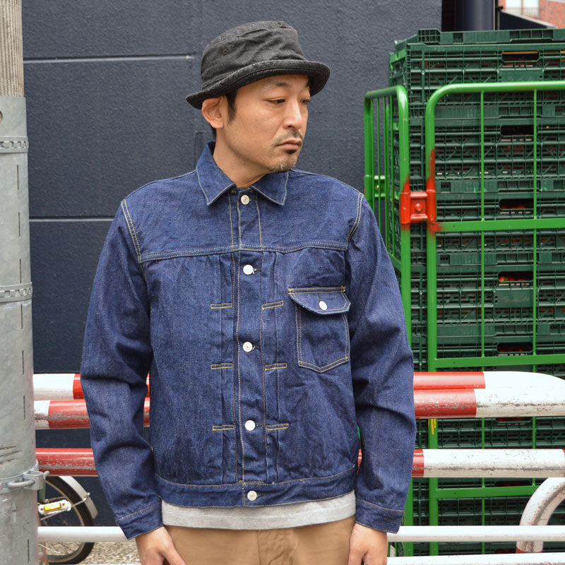 STUDIO D'ARTISAN "SD-DO1J" 15oz DO1 Denim Jacket