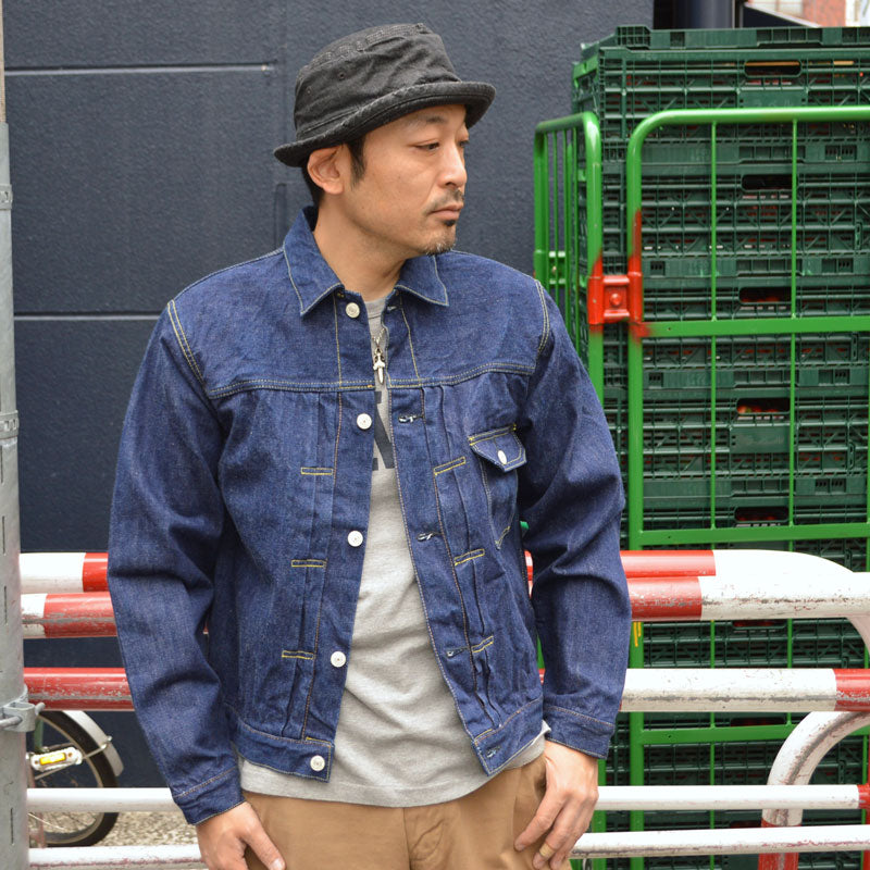 STUDIO D'ARTISAN "SD-DO1J" 15oz DO1 Denim Jacket